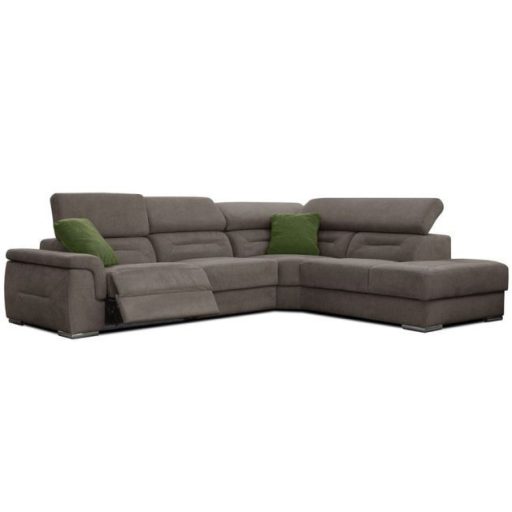 Domino dupla relax motoros sarokgarnitúra 297 cm X 235 cm - jobbos