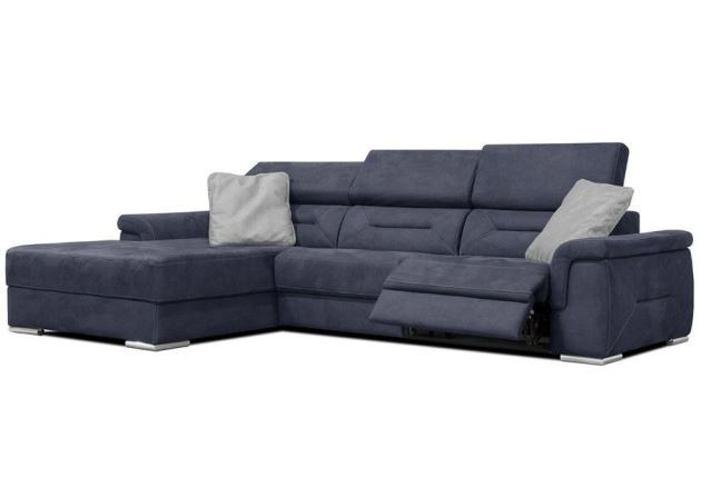 Domino dupla elektromos relax sarokgarnitúra 170 cm X 293 cm - balos – 1. kép