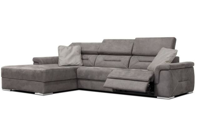 Domino dupla elektromos relax sarokgarnitúra 170 cm X 293 cm - balos – 3. kép
