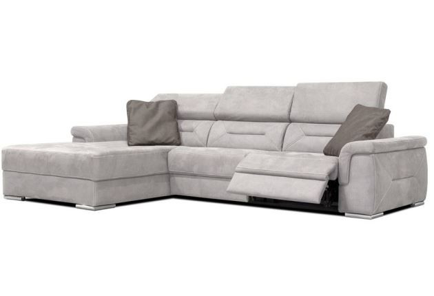 Domino dupla elektromos relax sarokgarnitúra 170 cm X 293 cm - balos – 4. kép