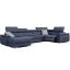 Domino U-alakú ágyazható, ágyneműtartós elektromos relax sarokgarnitúra - 170 cm X 375 X 220 cm - balos