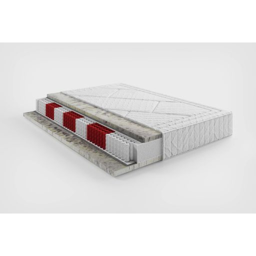 Luxus multi táskarugós matrac tigrismintás hideghab réteggel 100 X 200 cm - Elegance