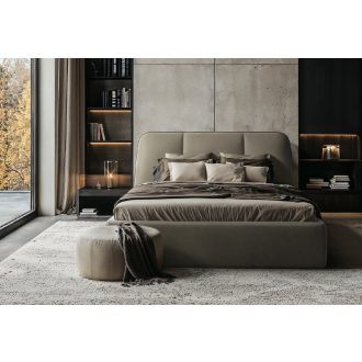   Elle kárpitozott ágyneműtartós ágy előről nyíló gázrugós ágyráccsal 140 X 200 fekvőfelület