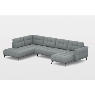   Elmo U-alakú sarok ülőgarnitúra 219 cm X 375 X 159 cm - balos