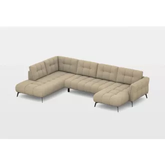   Elmo U-alakú sarok ülőgarnitúra 219 cm X 375 X 159 cm - balos