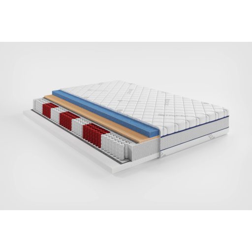 Prémium multi táskarugós kétoldalas matrac XFoam és pneumatikus hab réteggel 160 X 200 cm - Energy