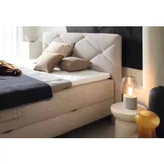 Eno táskarugós boxspring ágy ágyneműtartóval 140 X 200