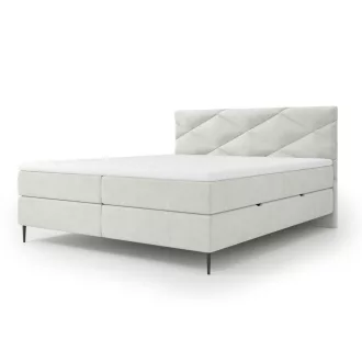 Eno táskarugós boxspring ágy ágyneműtartóval 140 X 200
