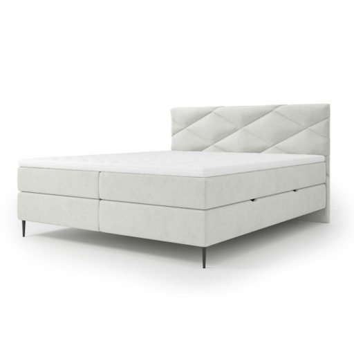 Eno táskarugós boxspring ágy ágyneműtartóval 160 X 200