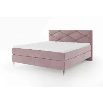 Eno táskarugós boxspring ágy ágyneműtartóval 140 X 200