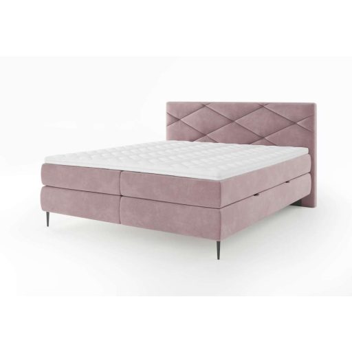 Eno táskarugós boxspring ágy ágyneműtartóval 160 X 200