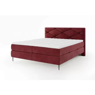 Eno táskarugós boxspring ágy ágyneműtartóval 140 X 200