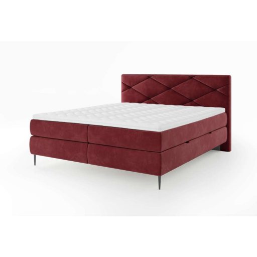 Eno táskarugós boxspring ágy ágyneműtartóval 160 X 200