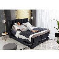 Eros motoros boxspring ágy 160 X 200  hideghab topper
