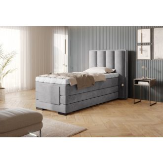 Eros motoros boxspring ágy 90 X 200  hideghab topper