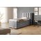 Eros motoros boxspring ágy 90 X 200  hideghab topper