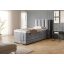 Eros motoros boxspring ágy 90 X 200  hideghab topper