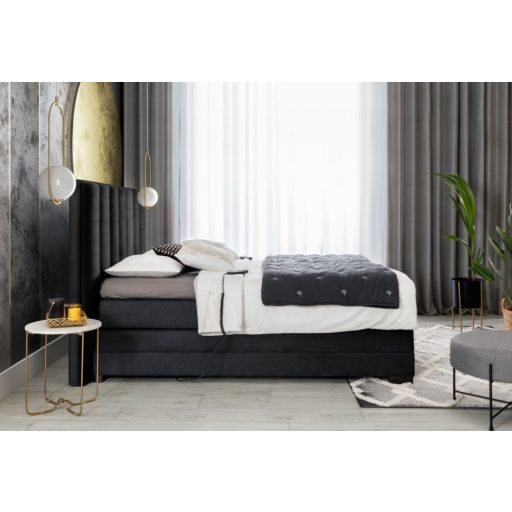Eros motoros boxspring ágy 160 X 200  hideghab topper