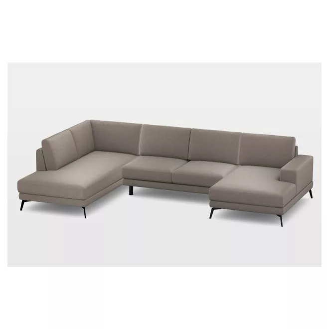 Eston U-alakú sarokgarnitúra 219 cm X 362 X 156 cm - balos