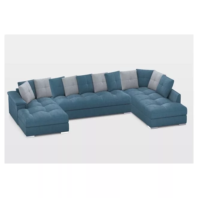 Evans U-alakú sarokgarnitúra 182 cm X 398 cm X 225 cm - jobbos