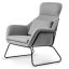 Farao szürke design fotel