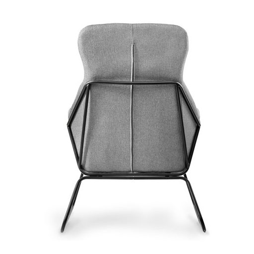 Farao szürke design fotel