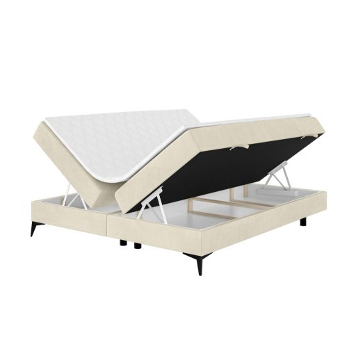 Fejtámla nélküli kontinentális ágy - alacsony ágyneműtartóval 120 X 200