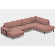   Flavio U-alakú sarokgarnitúra 156 cm X 359 cm X 219 cm - jobbos