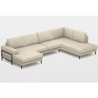   Flavio U-alakú sarokgarnitúra 156 cm X 359 cm X 219 cm - jobbos