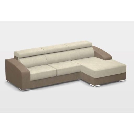 Flexoo ágyazható (Nova 140) sarokgarnitúra 288 cm X 170 cm - nyitható tárolóval -jobbos