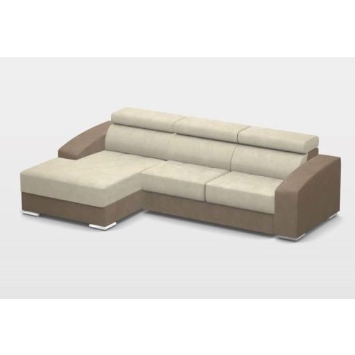 Flexoo ágyazható (Nova 140) sarokgarnitúra 170 cm X 288 cm - nyitható tárolóval - balos