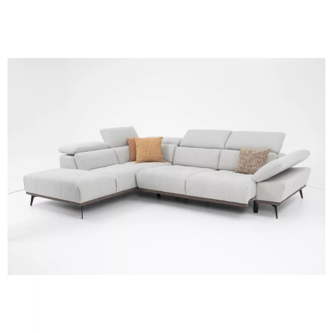 Foro sarok ülőgarnitúra 226 cm X 301 cm - motorosan mélyíthető ülőfelülettel - balos