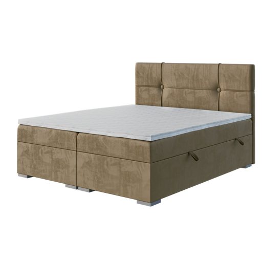 Gaya kontinentális ágy ágyneműtartóval 120 X 200