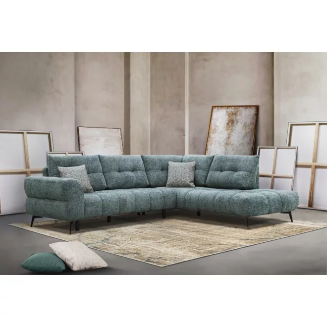 Geny sarok ülőgarnitúra 284 cm X 219 cm - jobbos