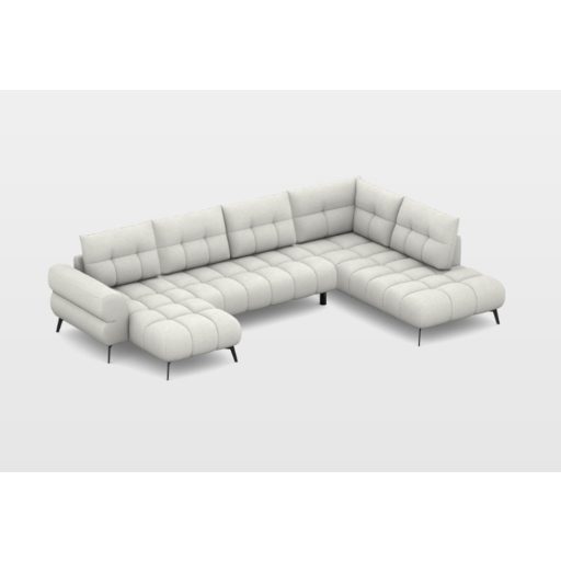 Geny U-alakú sarok ülőgarnitúra 159 cm X 359 cm X 219 cm - jobbos