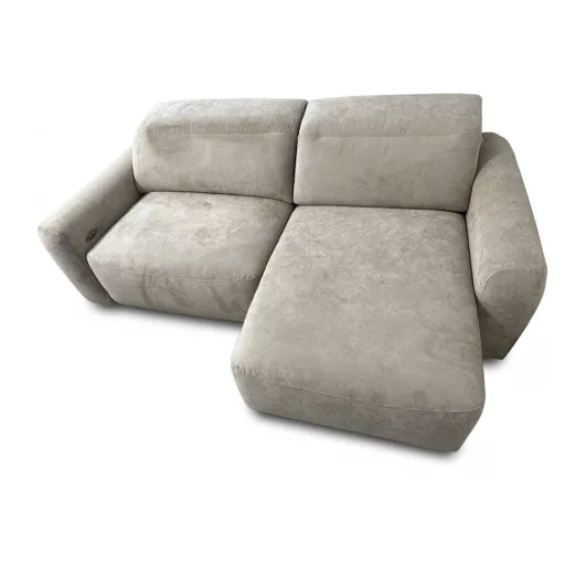 Gizo mini sarokkanapé elektromosan mélyíthető ülőfelülettel 242 cm x 159 cm - jobbos - Miltonnew03