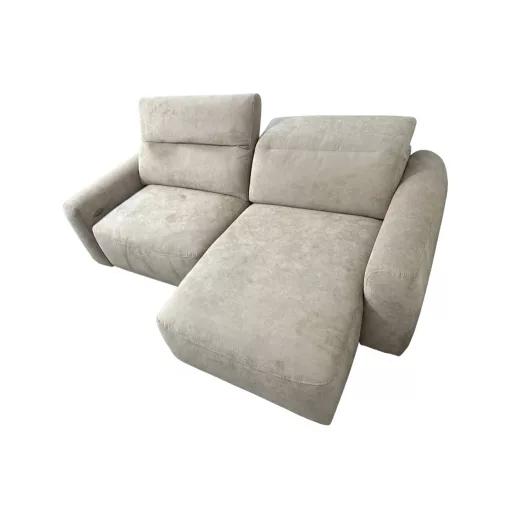 Gizo mini sarokkanapé elektromosan mélyíthető ülőfelülettel 242 cm x 159 cm - jobbos - Miltonnew03
