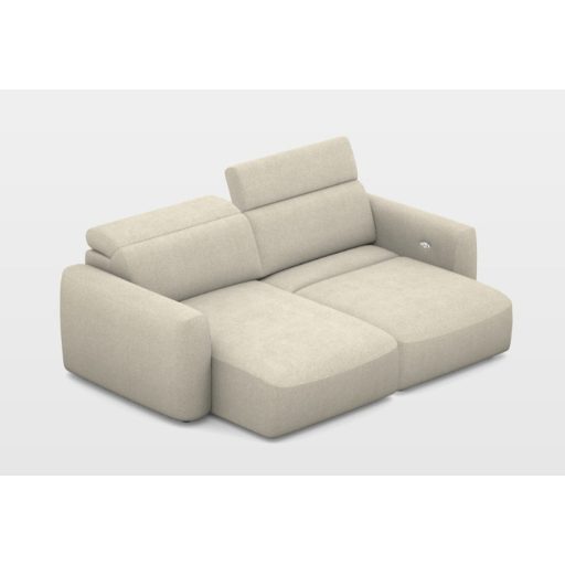 Gizo mini sarokkanapé elektromosan mélyíthető ülőfelülettel 159 cm x 242 cm - balos - 