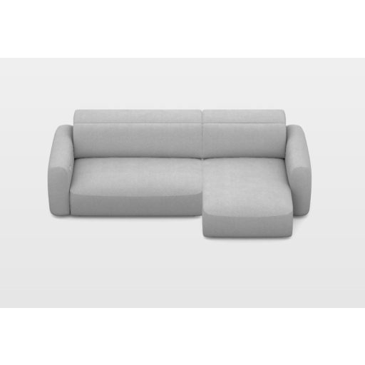 Gizo sarokkanapé elektromosan mélyíthető ülőfelülettel 272 cm x 159 cm - jobbos - ágyneműtartóval