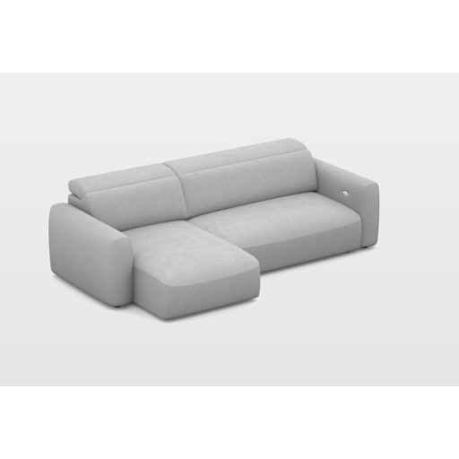 Gizo sarokkanapé elektromosan mélyíthető ülőfelülettel 159 cm x 272 cm - balos - 