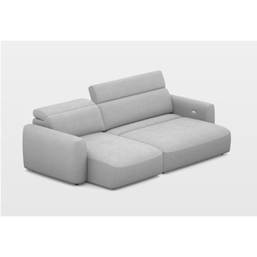 Gizo sarokkanapé elektromosan mélyíthető ülőfelülettel 159 cm x 272 cm - balos - ágyneműtartóval