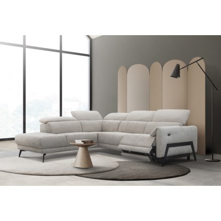 Glado 3 személyes kanapé 1 karral  bal- Elektromos Relax funkció bal oldalon