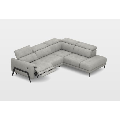 Glado dupla elektromos relax sarokgarnitúra 289 cm X 234 cm - jobbos
