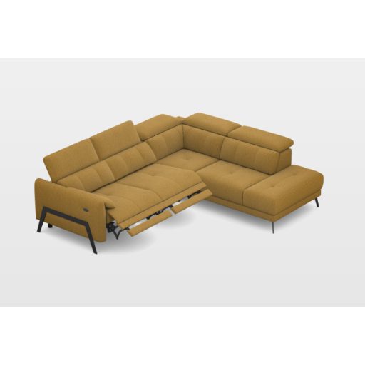 Glado dupla elektromos relax sarokgarnitúra 289 cm X 234 cm - jobbos