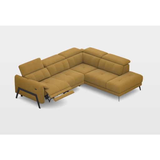 Glado dupla elektromos relax sarokgarnitúra 289 cm X 234 cm - jobbos