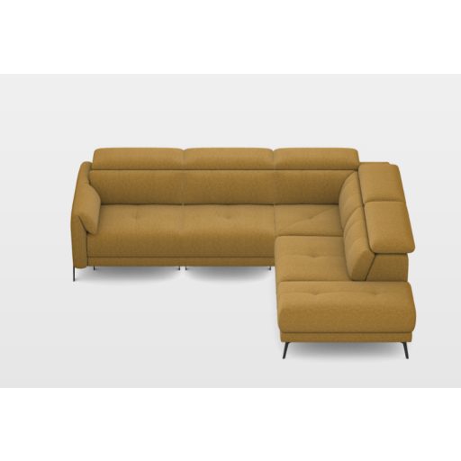 Glado dupla elektromos relax sarokgarnitúra 289 cm X 234 cm - jobbos
