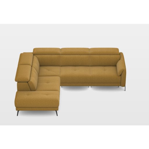 Glado dupla elektromos relax sarokgarnitúra 234 cm X 289 cm - balos