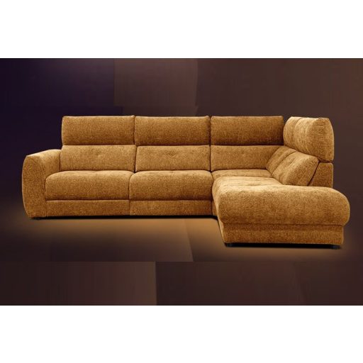 Gordon sarok ülőgarnitúra 281 cm X 217 cm - jobbos - két elektromos relax funkcióval
