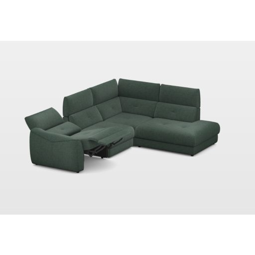 Gordon sarok ülőgarnitúra 281 cm X 217 cm - jobbos - két elektromos relax funkcióval