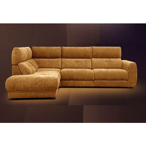 Gordon sarok ülőgarnitúra 217 cm X 281 cm - balos - két elektromos relax funkcióval
